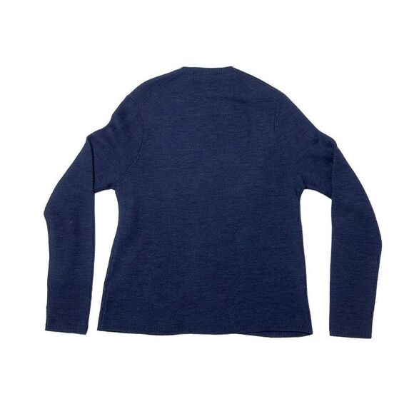 Polo by Ralph Lauren Blue 100% Merino Wool Sweater Men’s Size Large - Picture 4 of 10